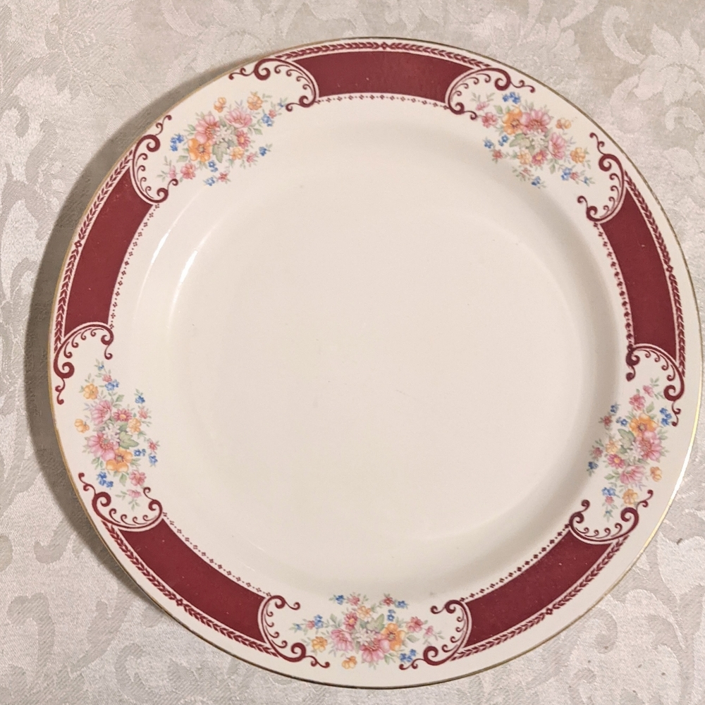 Vintage Homer Laughlin Lady Alice Majestic Brittany Serving Platter 13"